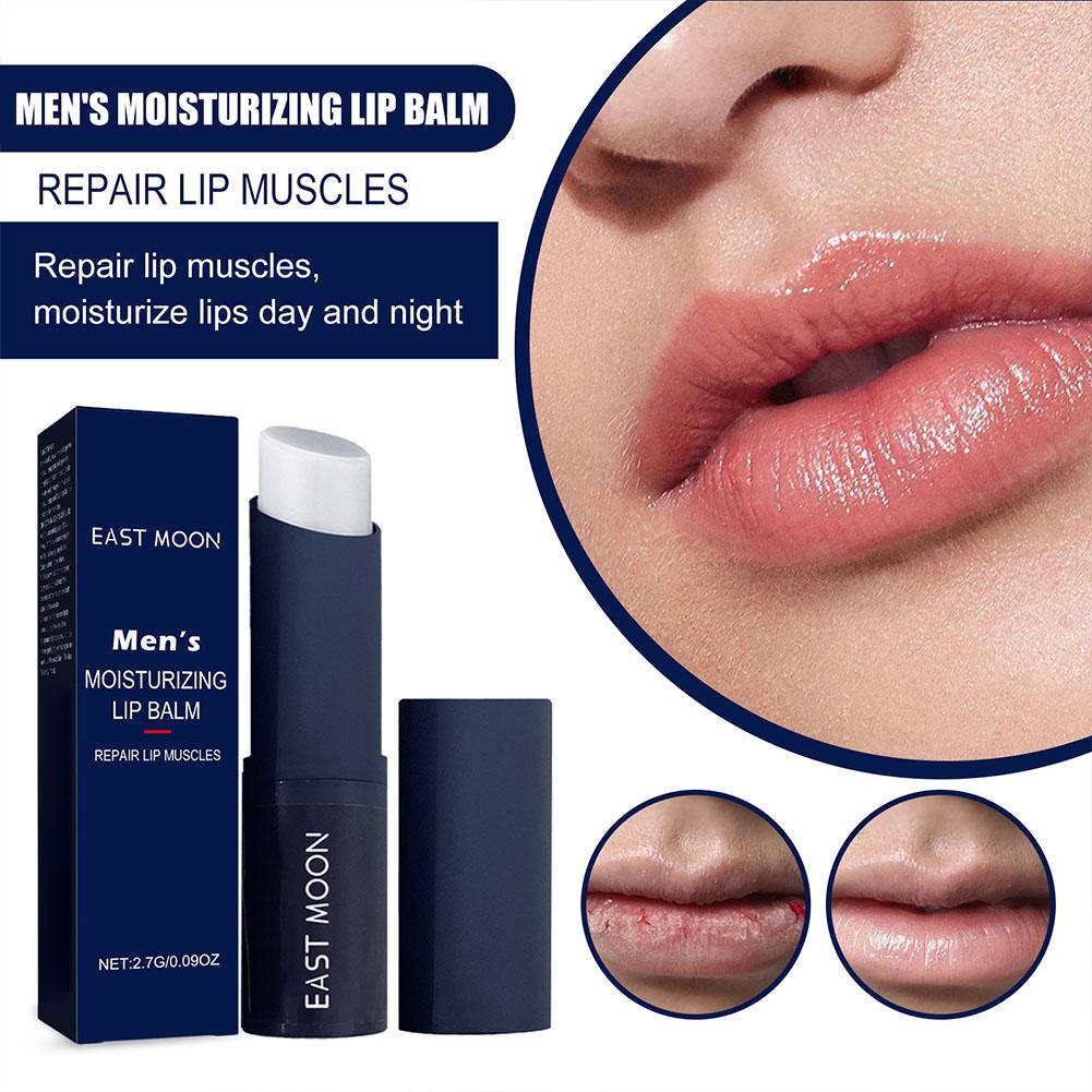 1/5PCS Lip Balm For Men Moisturizing Lip Care Hydration Dry Cracked Lips Soothing Repair Daily Essential Nourishing Beauty Care