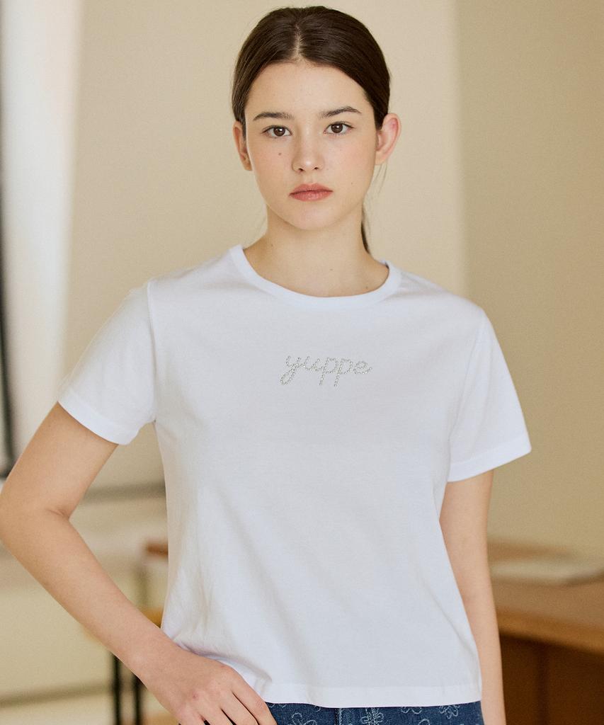 YUPPE Dotted Yuppe T-Shirt_White