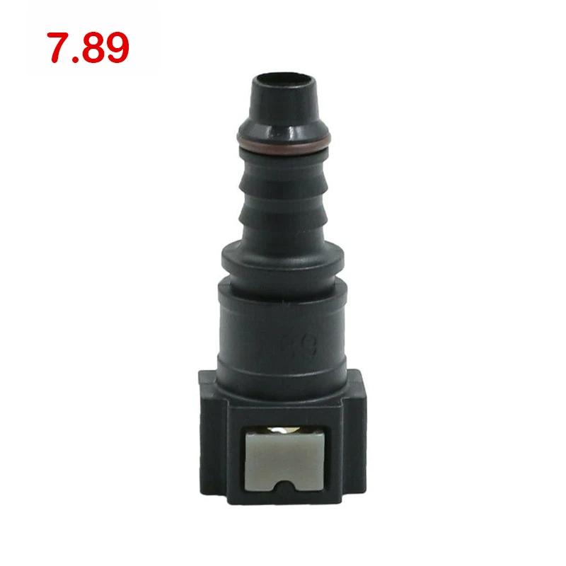 Car Fuel Line Coupler Hose Quick Connect ID8 7.89 9.89 11.8 Rubber Nylon Oil Line Pipe Adapter Disconnect Release Hose Connector