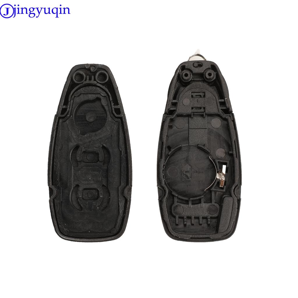 Jingyuqin Remote 3 Buttons Car Key Shell Remote Fob For Ford/Mondeo/Fiesta/Focus/Titanium Smart Key