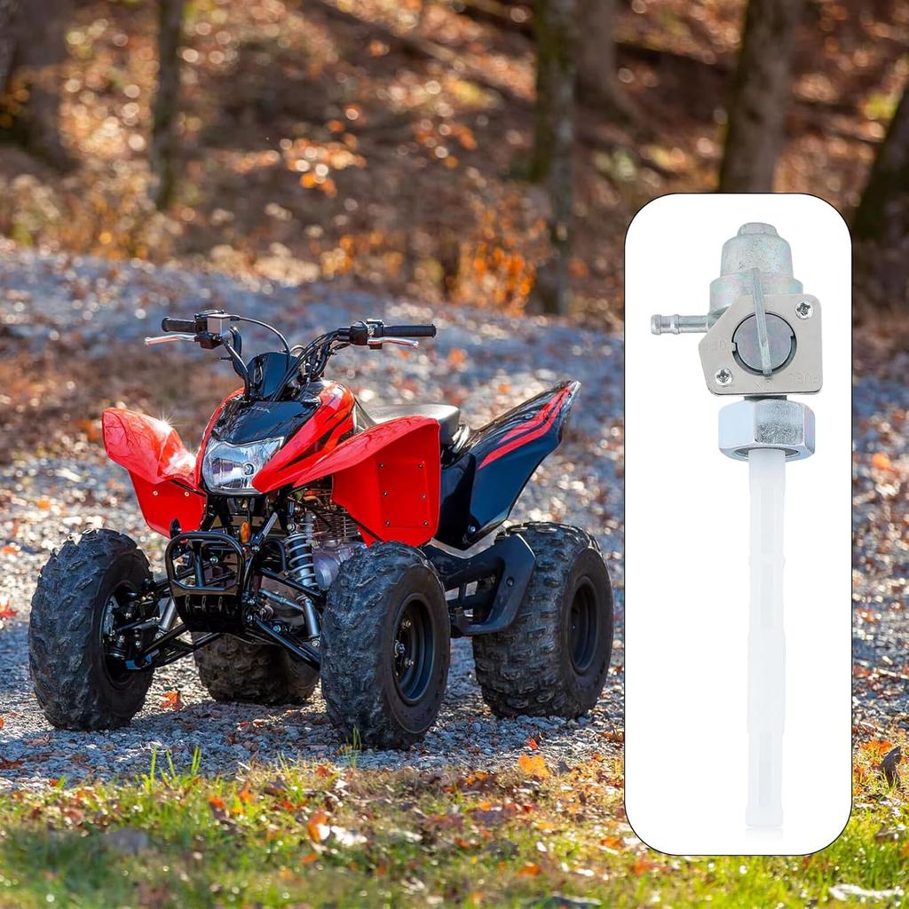 Savior Petcock Fuel Tank Shut Off Valve For 1985 1986 1987 1988 Honda Fourtrax ATC250ES ATC250SX ATC350X TRX250 TRX250X TRX300 TRX300EX TRX200SX Fuel