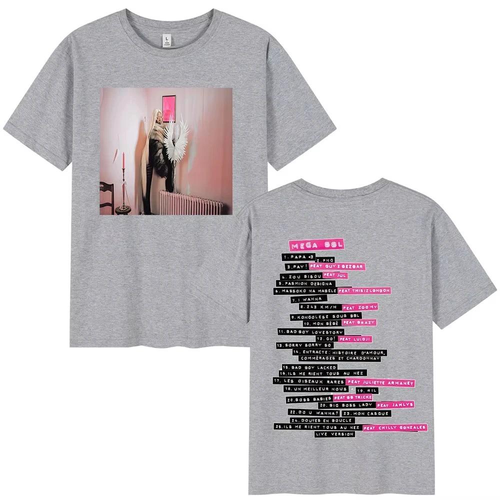 

Rapper Theodora Mega Bbl album graphics 100Cotton music Tshirt Men 2026 New Summer Hip hop unisex Short sleeve shirt fan gifts 4XL