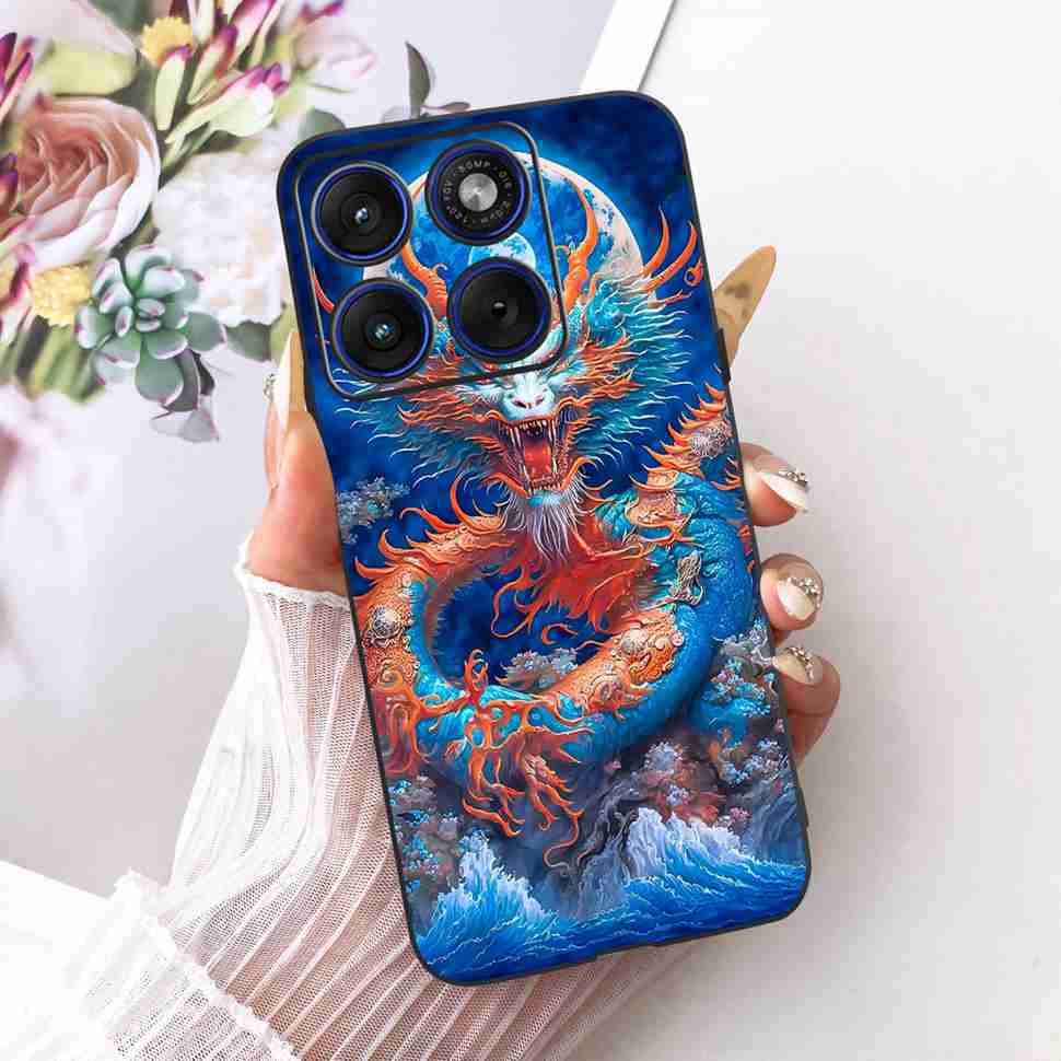 Lovely Cat For Motorola Edge 70 Case Cover Soft Silicone Phone Case For Motorola Edge70 Edge 70 5G Back Cover Bumper