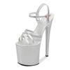 Women's 2020 New Summer One-word Sandals - 20cm Versatile Sexy Stiletto High Heels
