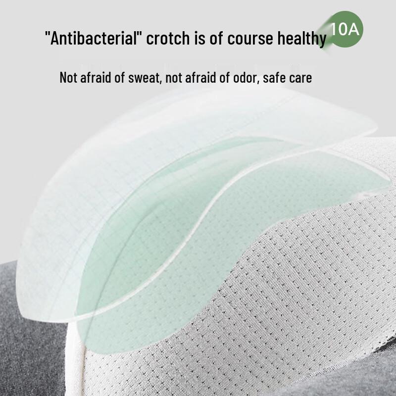 MaoRen Men's Pure Cotton Antibacterial Boxer Briefs