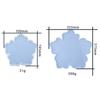 2Pcs Creative Flower DIY Silicone Mold for Resin Coasters Pendant Base Making Handicrafts Home Epoxy Supplies