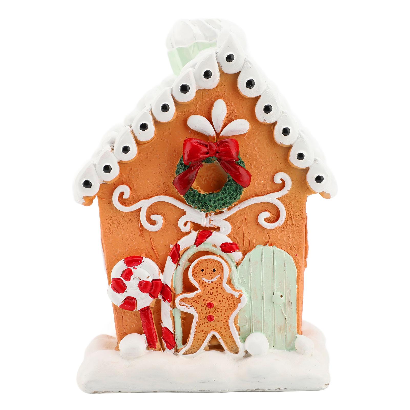 

Фестивальная деревня Многофункциональная смоляная фестивальная миниатюрная декорация для дома для вечеринок Type 1 13x 9.5x8cm