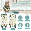 Cat Recovery Suit Kitten Suit E-Collar Alternative for Cats Puppies Small Dogs Abdominal Skin Anti Licking Pajamas Pet Clothing