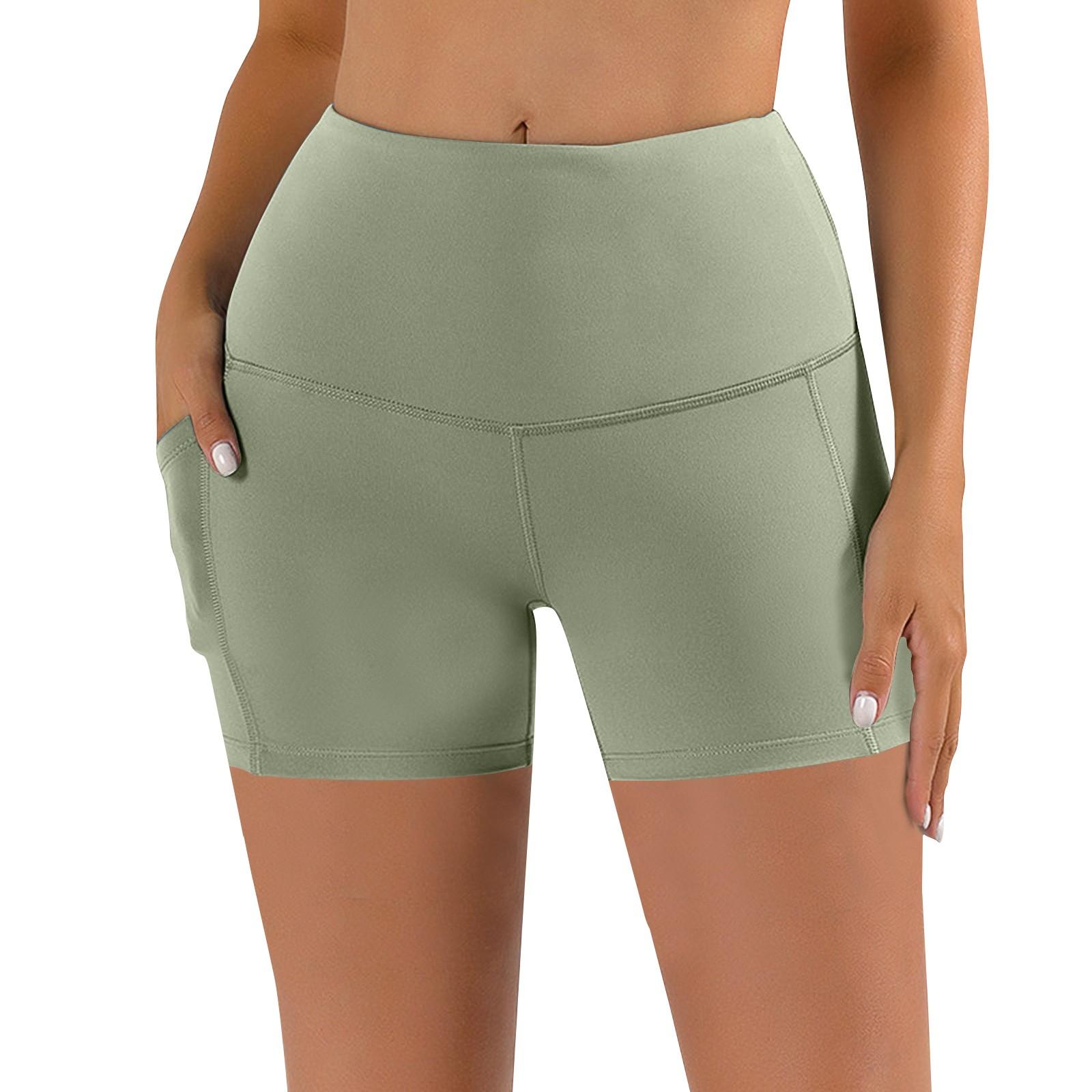 

Женские двухслойные брюки для йоги с тонкой высокой талией, подтягивающие живот M