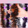 Halloween Pumpkin Colorful 2m Tinsel Bat Decorative Hanging Decoration Wsmt
