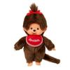 Sekiguchi Monchhichi Premium Standard S Brown Girl 251094 H21.5 X W13 X D7.5cm