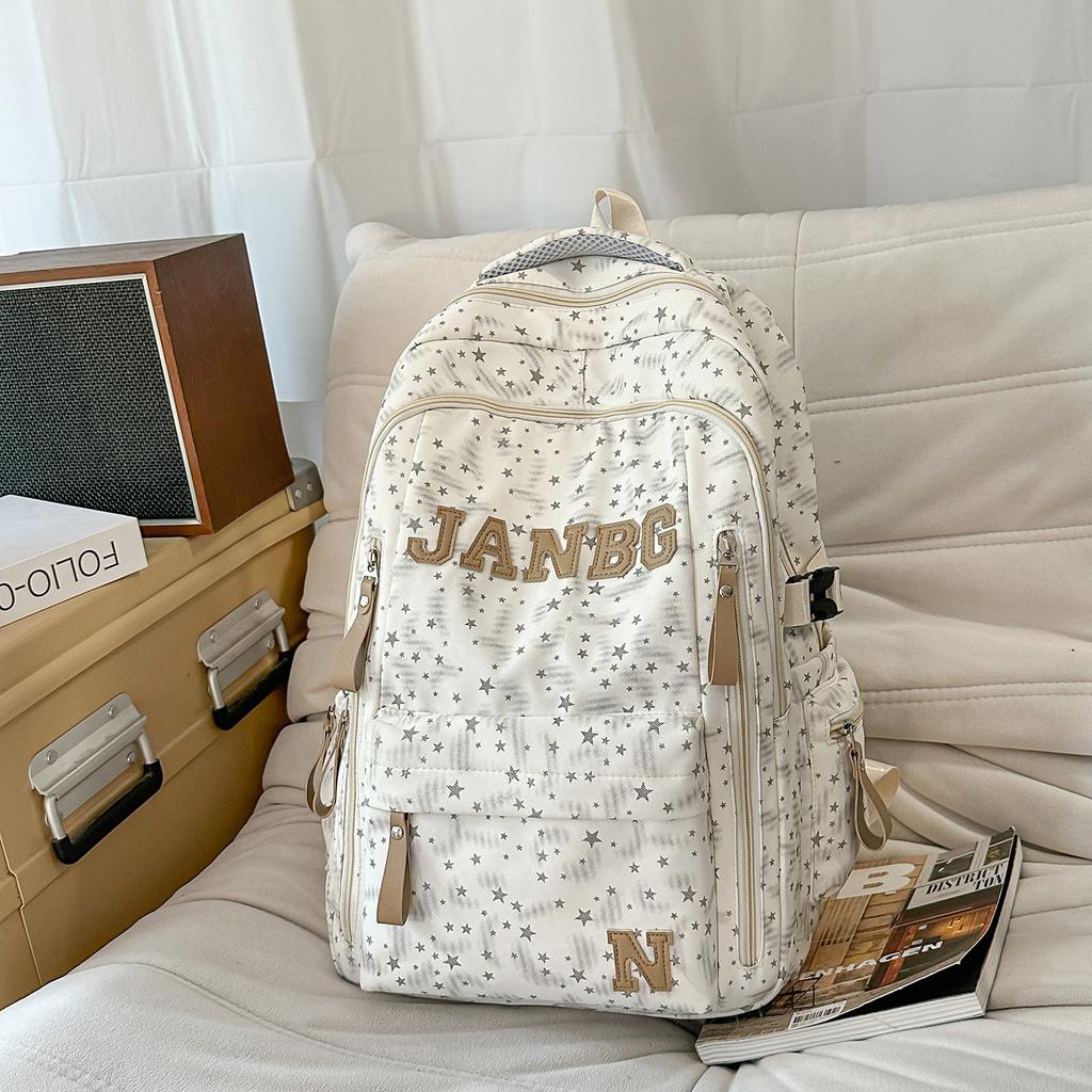 Schulranzen hoher Wert Mittel- und Oberschüler Schulranzen Koreanische Version modisch schlicht Computertasche Outdoor-Reise cool große Kapazität