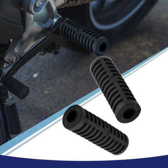 Motorbike Rubber Nonslip Footrest Pedal Foot Peg Cover Shell Universal Item of 2
