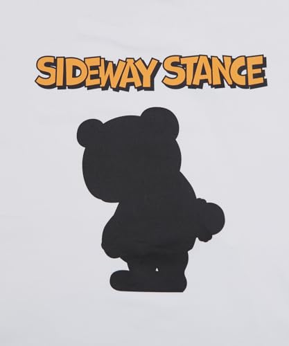 [IMPROVES] [SIDEWAYSTANCE] Silhouette Downer Bear Long Sleeve T-Shirt