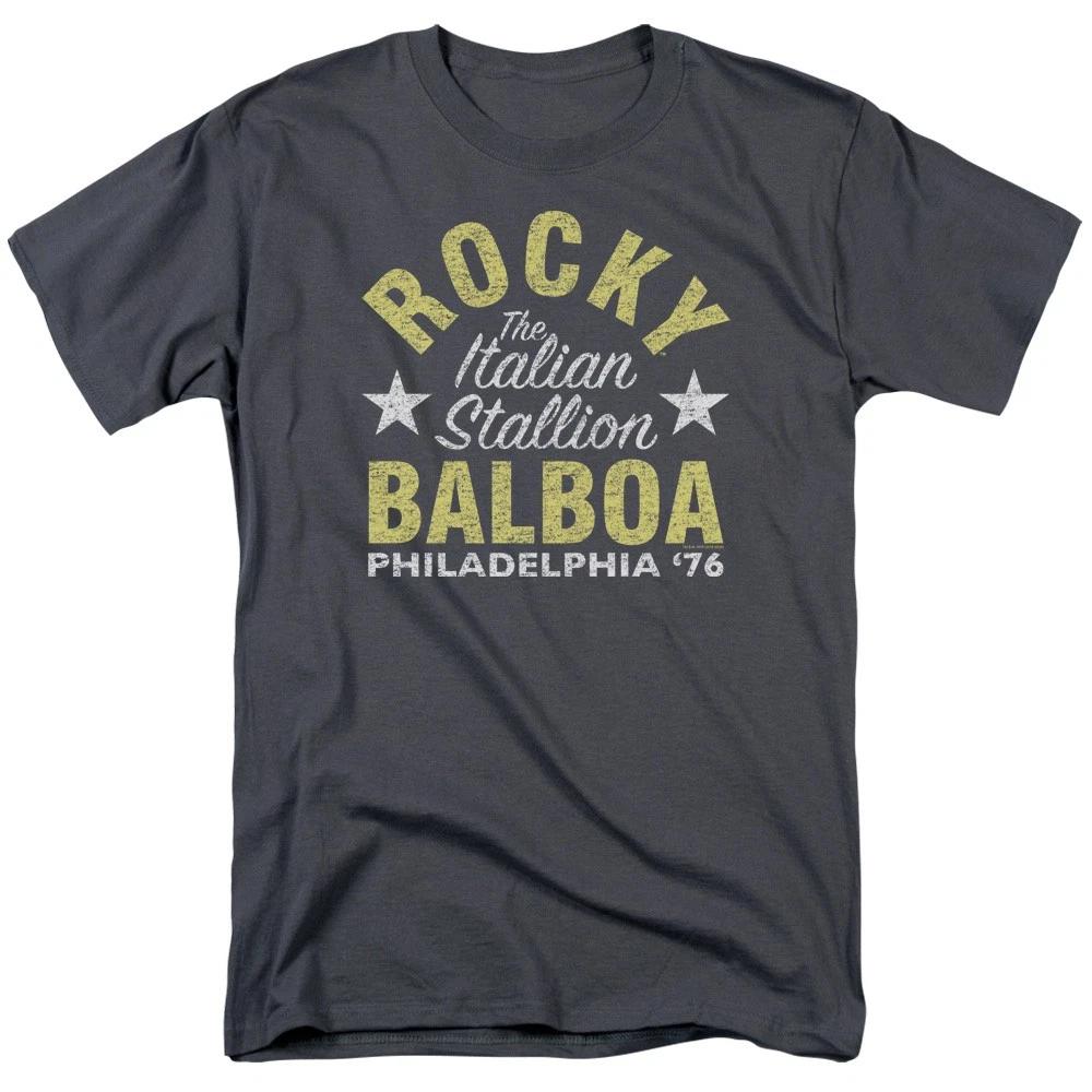 Rocky - Rocky Philly - Unisex Short Sleeve Children s T-shirt - Gray 130