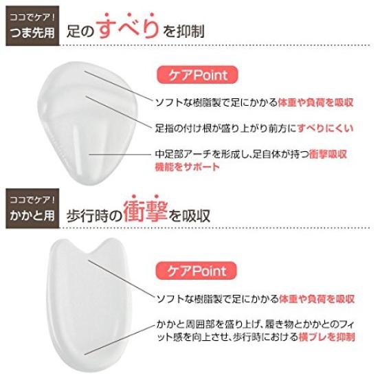 Phiten Gel Fersen Einlegesohlen, Typ, Typ, Damen