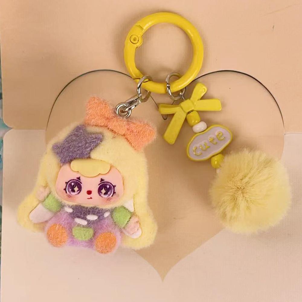 Butterfly Star Keychain With Cute Doll Pendant For Gifts And Party Decor