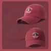 Spring New High end Letter Embroidered Baseball Cap Korean Version Versatile Face Showing Small Fashionable Commuter Baseball Hat for Women