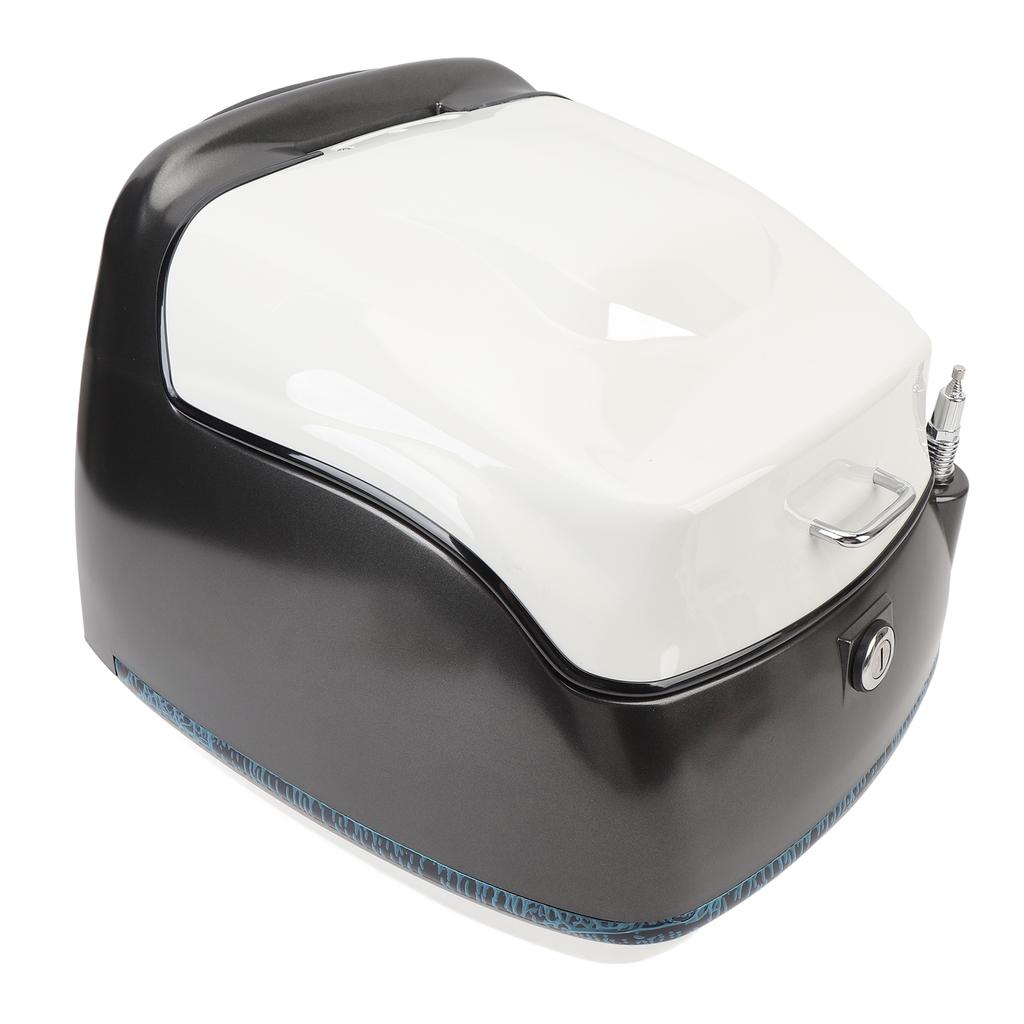 38L Motorcycle Top Case Fashionable Look Water Resistant Ample Space   Top Box for Electric Bike Scooter