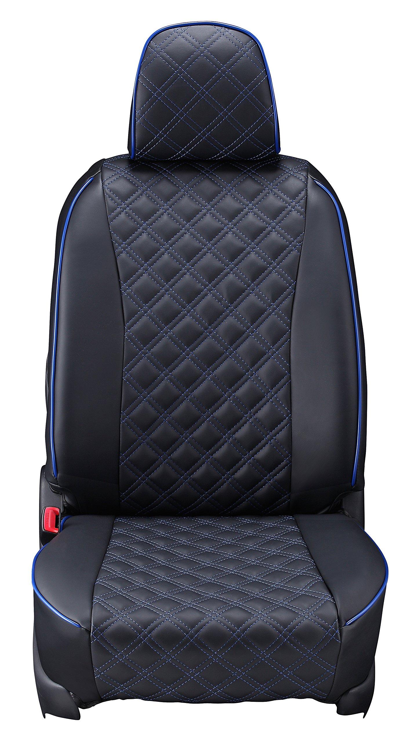 

Clazzio Seat Covers Custom Clazzio Quilted Black x Blue N-BOX/N-BOX JF3/JF4 H29/9~ EH-2046 [15EHA2046E]