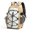 Schoolbag Mountain Style Mist Gray Series Lightweight Hiking Backpack, Couple, Outdoor Travel, Camping, and Lightweight Backpack