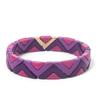2026 Hot Selling Fashion Fashion Patchwork Bracelet Bohemian Style Can Be Folded Wear DIY Mixed Color Enamel Beaded Bracelet