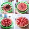 Stainless Steel Watermelon Cutter - 12-Blade Slicer Tool for Perfect Wedges, Reusable Fruit Corer for Home & Outdoor Picnics