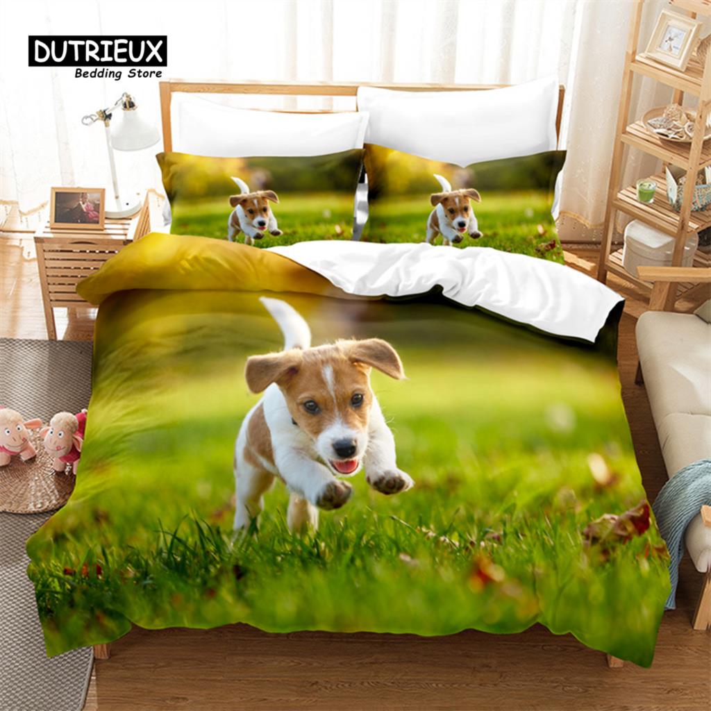 Animal Duvet Cover Set, Fashion Horse Bedding Set, Soft Comfortable Breathable Duvet Cover, For Bedroom Guest Room Decor
