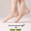 Langsha Women's Summer Ultra-Thin Anti-Slip Invisible Socks