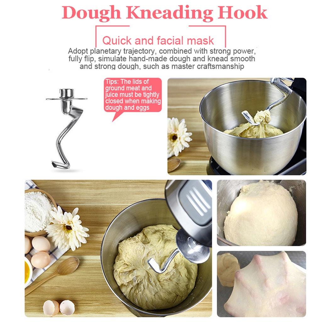 5L 6 Speed 1000W 220V Electric Stand Mixer 5L Egg Bowl Whisk Cream Paste Blender Meat Grinder Multifunction Machine