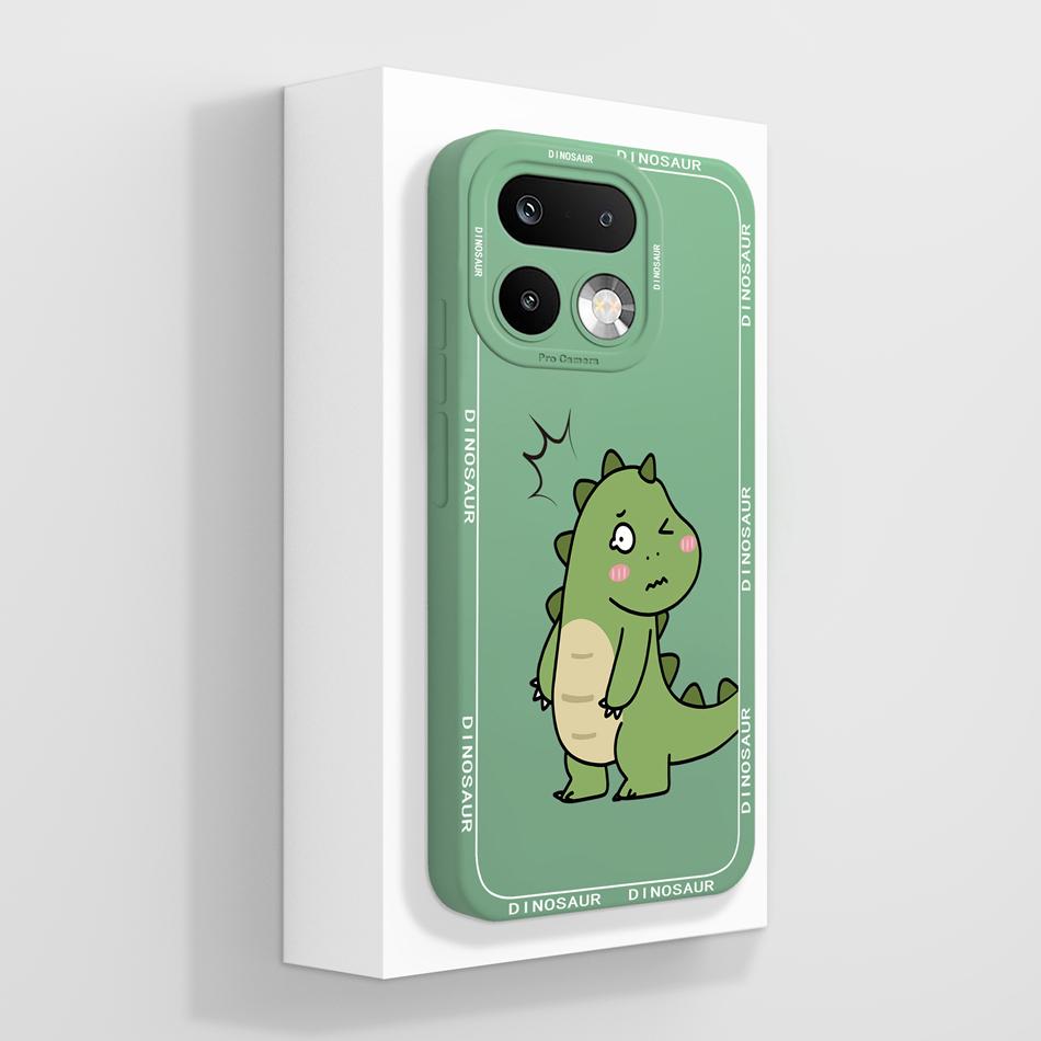 For Realme 16 Pro Plus Case Cute Panda Liquid Silicone Phone Back Cover For Realme16 Pro+ Couple Funda For Realme 16Pro Fundas