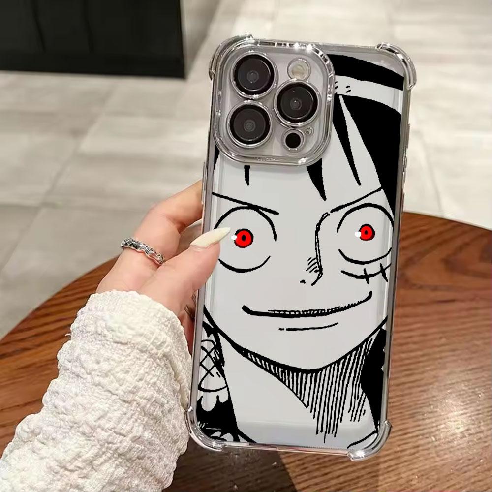 One Anime Piece Characters Soft Funda For iPhone 17 Pro 16 15 14 13 12 11 Pro Max Case 17 Plus 17E 16E 17Air Silicon Phone Cover