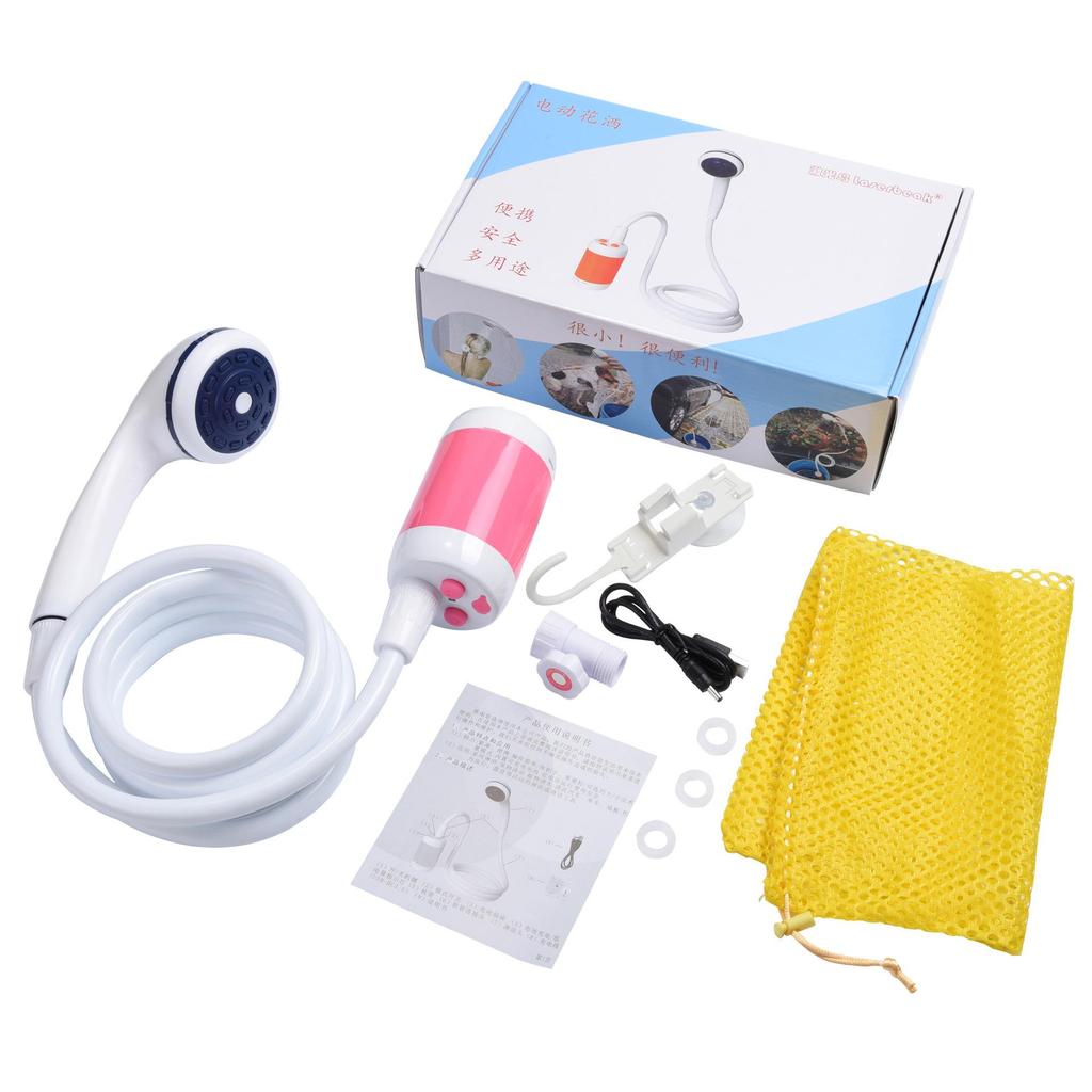 Electric Shower Head for Pet and Outdoor Camping Bathing