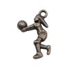 Weightlifter Charms Athletes Pendants For Fitness Gym Themed Jewelry Making
