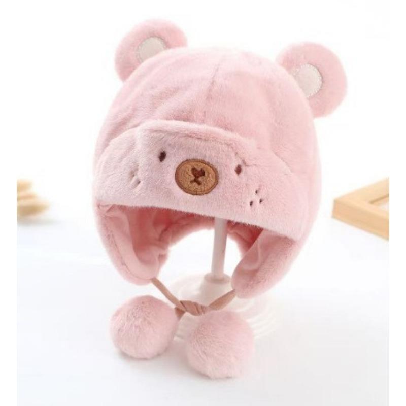 Baby hat hat infant winter baby winter cute cute pullover plush hat ear hat children