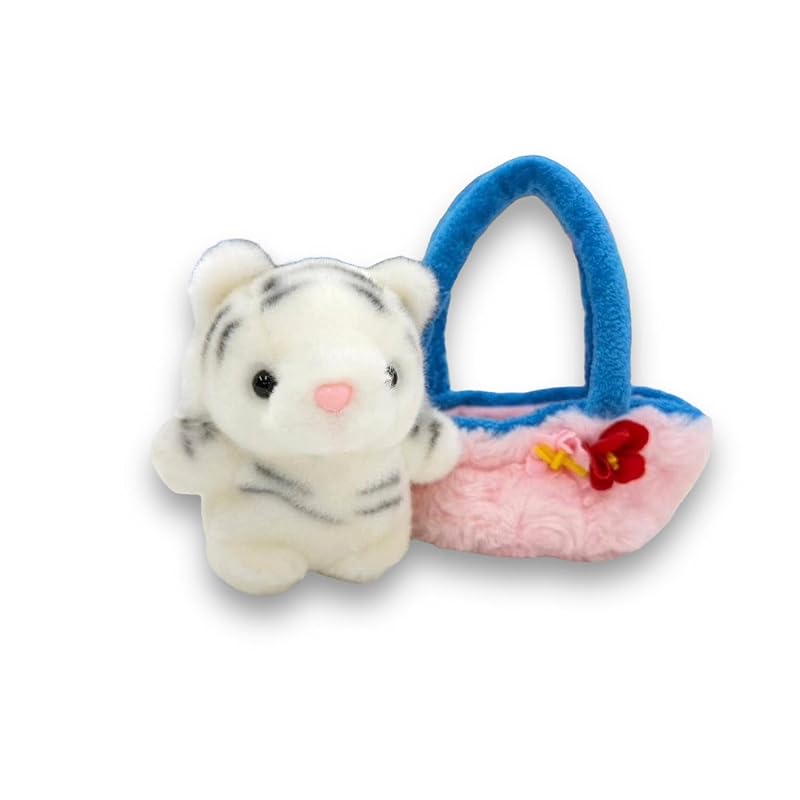 

cute sales stuffed toy Going out series white tiger B0036