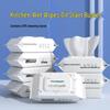 Large Thickened Kitchen Wipes: Strong Oil & Stain Removal, Disposable Wet Wipes for Range Hoods & Stoves