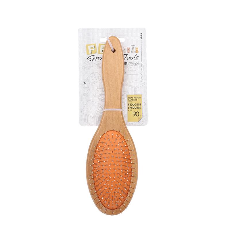 Double-Sided Grooming and Massage Comb for Cats and Dogs - Removes Loose Hair and Detangles