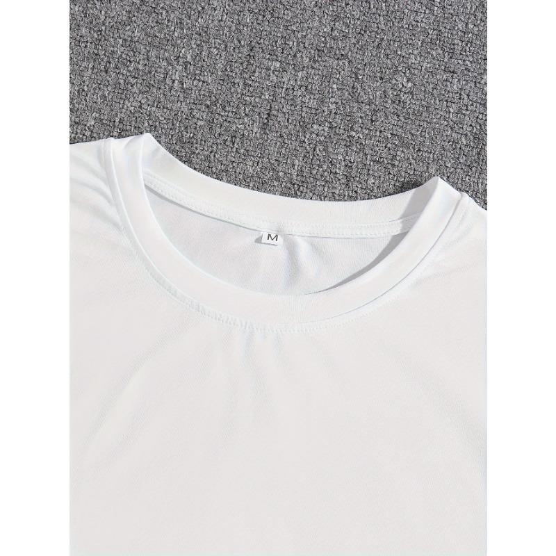 Taglie Europee T-shirt da Uomo Grafica a Maniche Corte