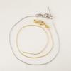 Yaoquan Gold-Plated Non-Fading Versatile Sesame Bracelet with Adjustable Clavicle Chain
