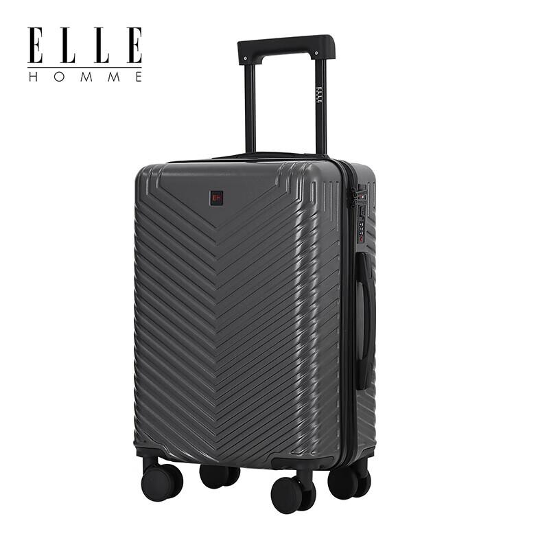 ELLE HOMME Fashion Zipper Luggage 26 Inches