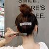 Korean Dongdaemun 2022 Rhinestone Side Hair Clip - Celebrity Style BB Clip for Bangs
