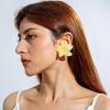 Summer New Beach Vacation Style Yellow Flower Jewelry Set for Women's Jewelry Fresh and Cute Flower Necklace