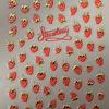 Strawberry Hot Stamping Embossed Nail & Decorative Stickers for DIY