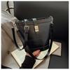 Premium Autumn and Winter Retro Bag Women's New Fashion Bucket Bag Simple Casual Shoulder Messenger Bag