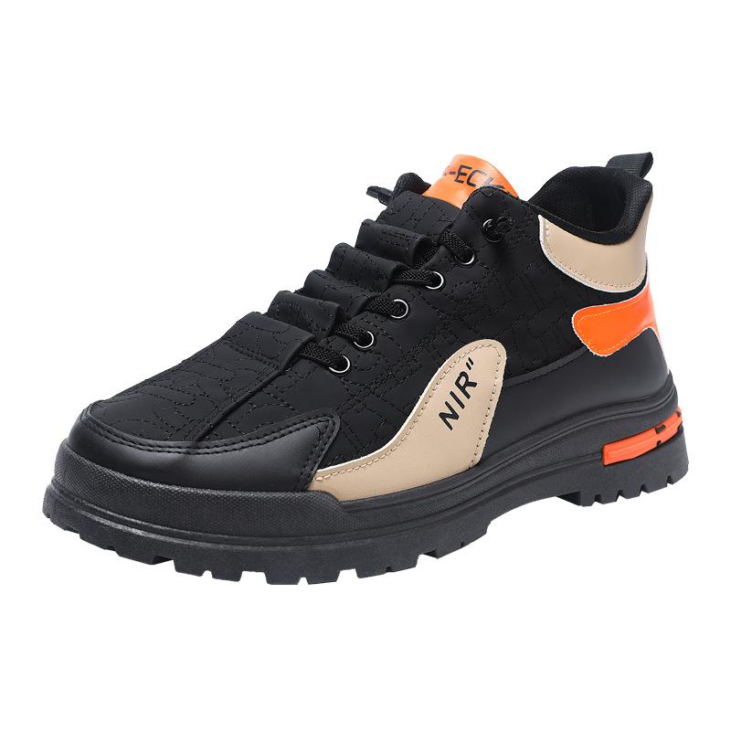 Men's Shoes Are Fashionable, Simple and Comfortable Casual Sports Shoes Korean Version of Versatile Men's Shoes Low-top Lace-up Dad Forrest Gump Shoes