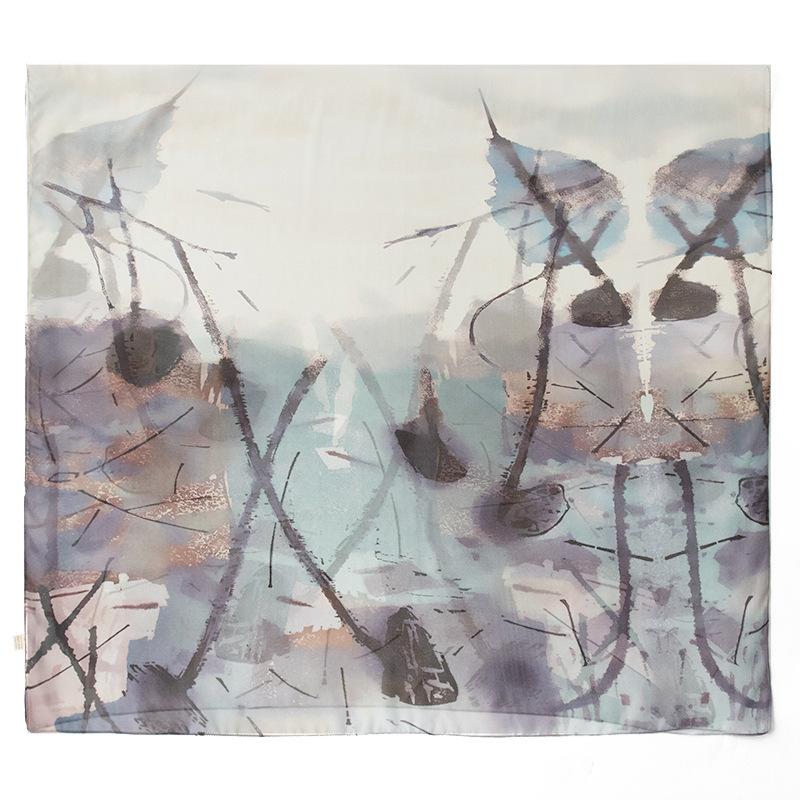 100% Mulberry Silk Scarf Premium Scarf