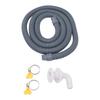 750GPH Bilge Pump Installation Kit High Pressure Resistant 0.75in Dia. 6.56ft Bilge Pump Hose with 90 Degree Fitting