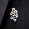Elegant Peony Brooch: High-End Chinese Style Corsage Pin