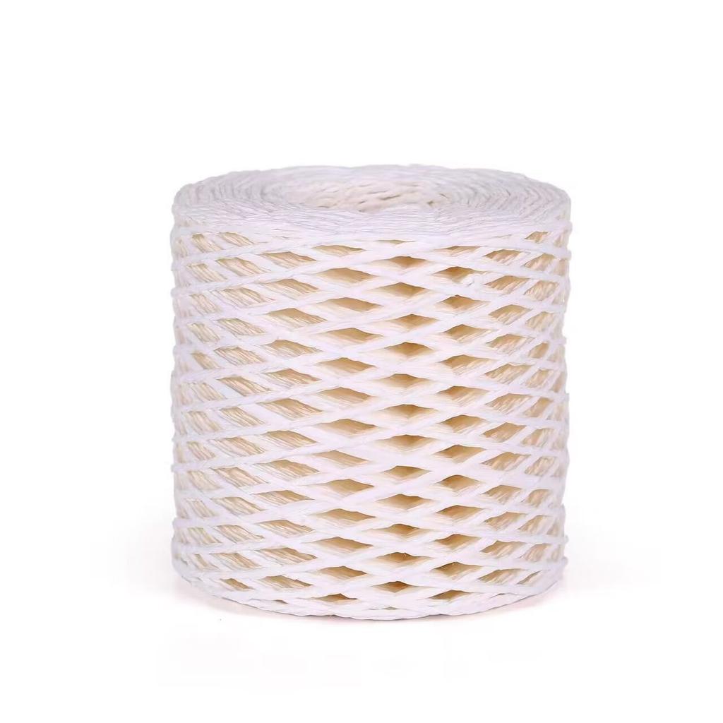 Mengchu DIY Raffia Woven Bag and Summer Straw Hat Materials 100% Cotton Thread for Hand Knitting Fancy Yarn Style